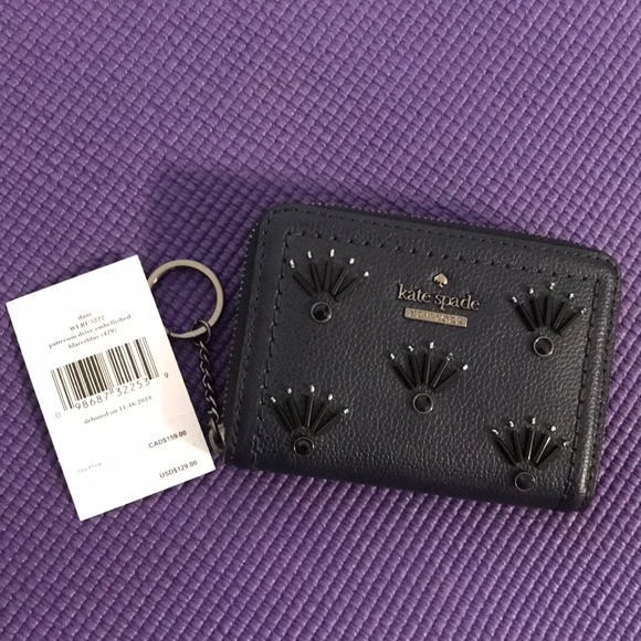 Kate Spade mini zip around wallet - Picture 3 of 4